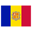Andorra flag for body art standards