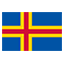 Ã…land Islands flag for body art standards
