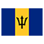 Barbados flag for body art standards