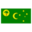 Cocos flag for body art standards