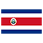 Costa Rica flag for body art standards