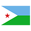 Djibouti flag for body art standards