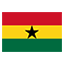 Ghana flag for body art standards