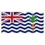 British Indian Ocean Territory flag for body art standards