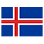 Iceland flag for body art standards