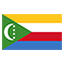 Comoros flag for body art standards