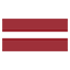 Latvia flag for body art standards