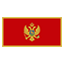 Montenegro flag for body art standards