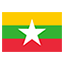 Myanmar flag for body art standards