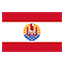French Polynesia flag for body art standards