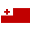Tonga flag for body art standards